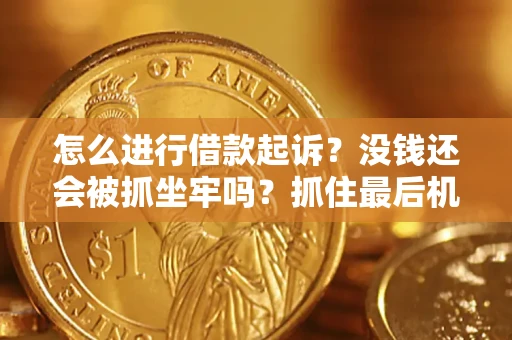济南怎么进行借款起诉？没钱还会被抓坐牢吗？抓住最后机会！