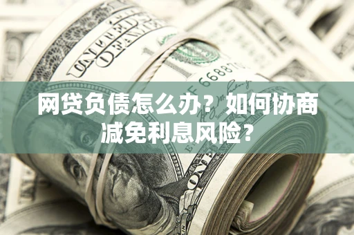 济南网贷负债怎么办？如何协商减免利息风险？