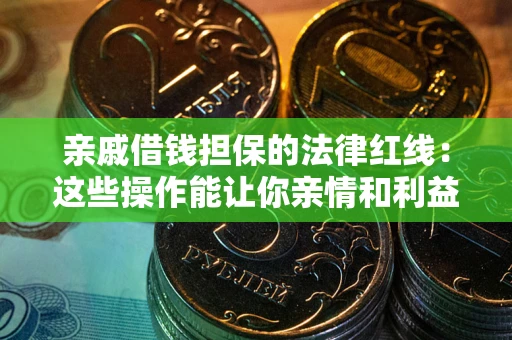 济南亲戚借钱担保的法律红线：这些操作能让你亲情和利益两不误