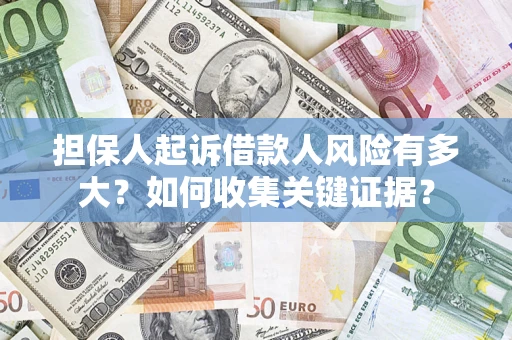 济南担保人起诉借款人风险有多大？如何收集关键证据？
