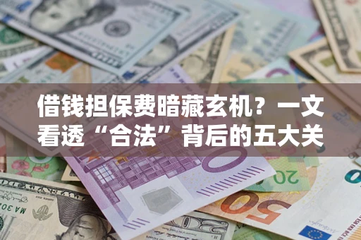 济南借钱担保费暗藏玄机？一文看透“合法”背后的五大关键陷阱